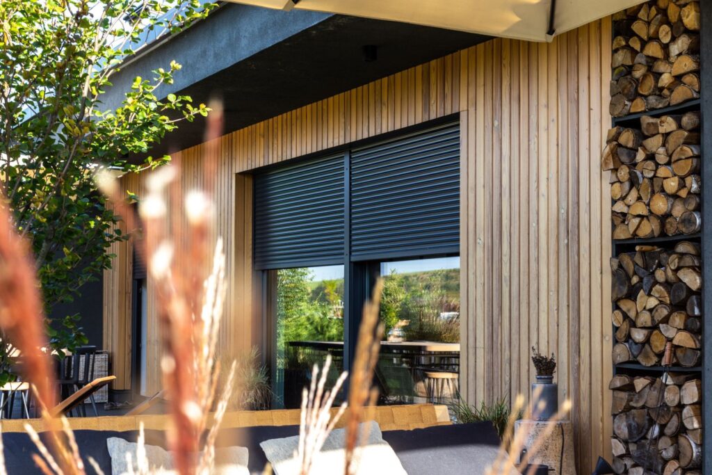 vonkajšie hliníkové rolety rodinný dom okres Pezinok. vidode.sk tieniaca technika na mieru 6