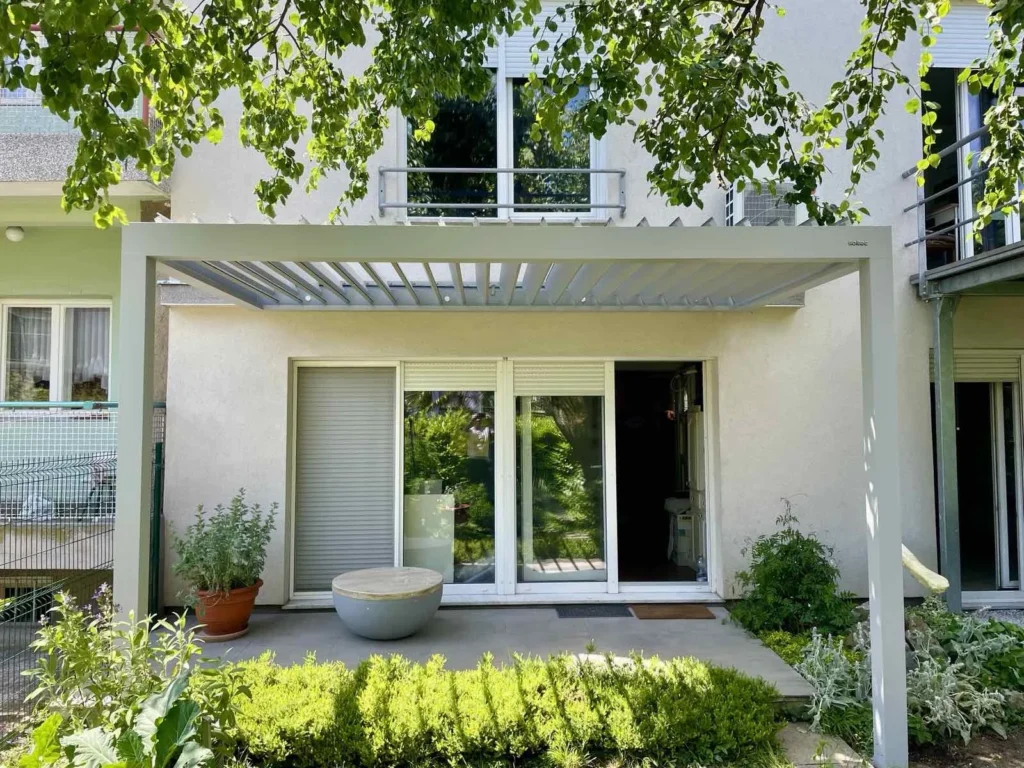 Pergoly 10 Pergola bytový dom Bratislava vidode.sk