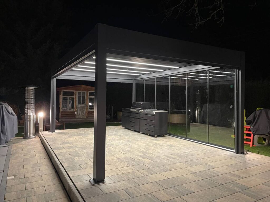 Pergoly 7 Bioklimaticka pergola zimna zahrada na mieru Nitra vidode